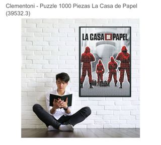 Puzzle Clementoni 1000 La Casa de Papel NUEVO