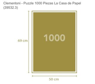 Puzzle Clementoni 1000 La Casa de Papel NUEVO