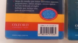 Diccionarios Inglés y Catalán.