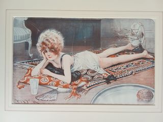 Stampa Antica Art Déco La Vie Parisienne