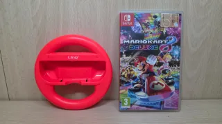 Mario Kart 8 Deluxe + Volante Nintendo Switch