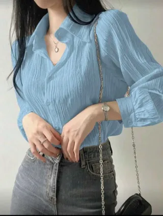 Camisa primavera morada