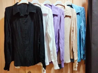 Camisa primavera morada