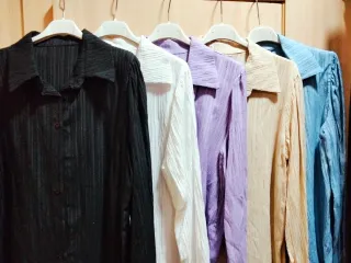 Camisa primavera morada