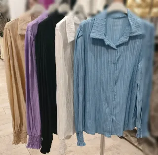 Camisa primavera morada