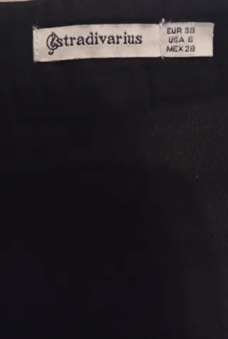 Falda pantalón corta negra