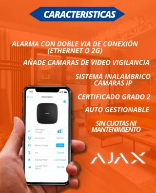 Kit Alarmas Ajax Sin Cuotas Mensuales