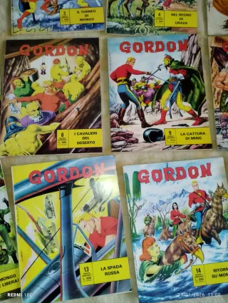 Flash Gordon fumetti vintage anni Sessanta