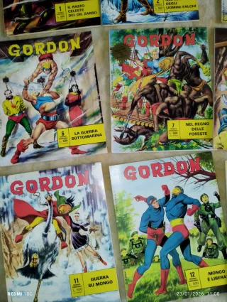 Flash Gordon fumetti vintage anni Sessanta