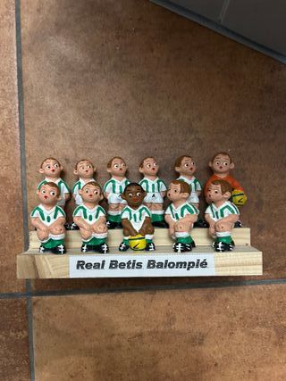 Muñecos cerámica Real Madrid C.F.
