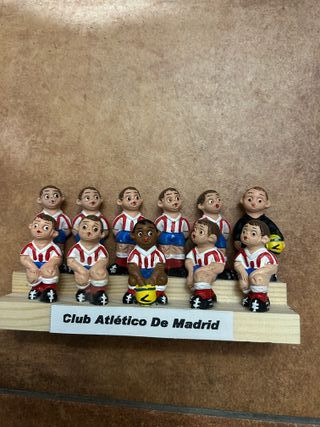 Muñecos cerámica Real Madrid C.F.