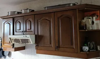 Mueble de cocina de madera