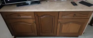 Mueble de cocina de madera