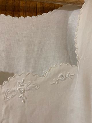 Camicia da notte vintage cotone L