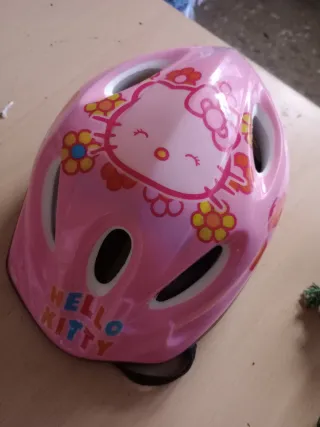 Casco Hello Kitty bici niña