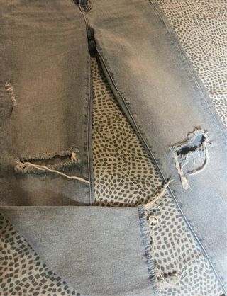 Pantalón vaquero roto