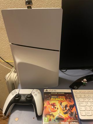 Consola PS5 Slim Disco Blanca