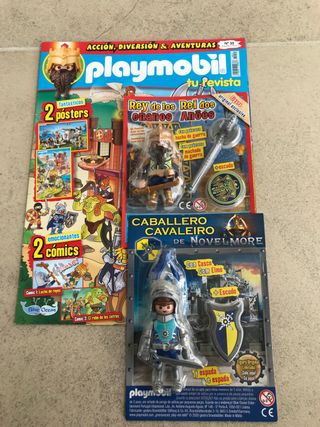 Playmobil Revista 35 + 2 Figuras