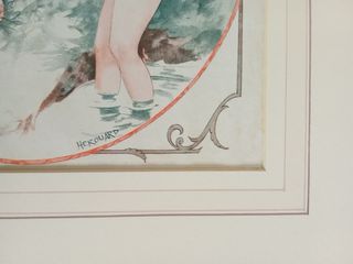 Stampa Antica Art Déco La Vie Parisienne