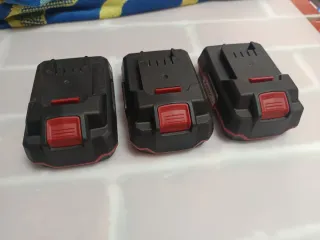 Lote 3 Baterías Parkside X20V Team