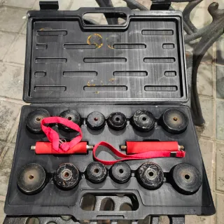 Maletín con pesas y accesorios