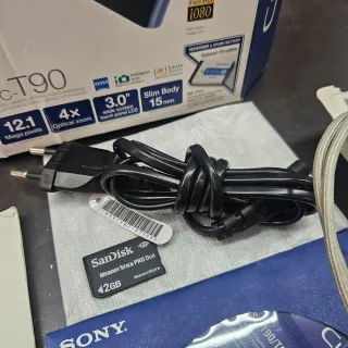 Sony DSC-T90 Cámara Digital Plata