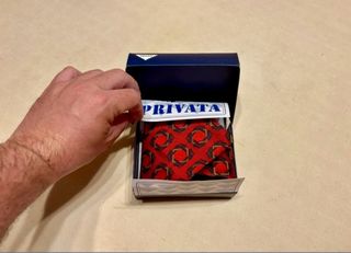 Corbata de seda elegante