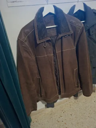 Chaquetón hombre marrón