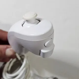 Nunchuk Wii ufficiale bianco