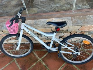 Bicicleta infantil blanca 20 “