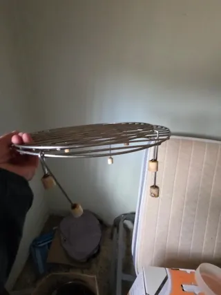 Utensilio cocina hexagonal marrón