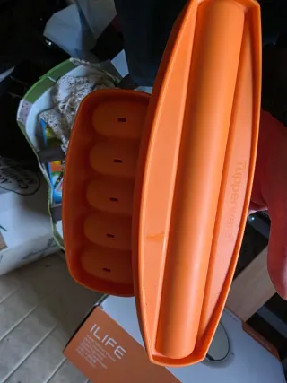 Utensilio cocina hexagonal marrón