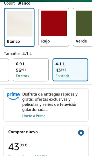 Cazuela de hierro fundido 4.1 L