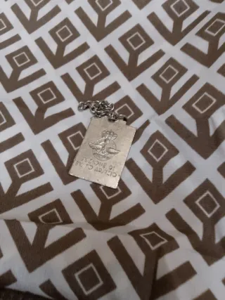 Ciondolo San Cristoforo Busto Arsizio Argento