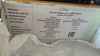 Zapatillas Michael Kors Azul Y Plateado