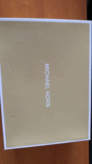 Zapatillas Michael Kors Azul Y Plateado