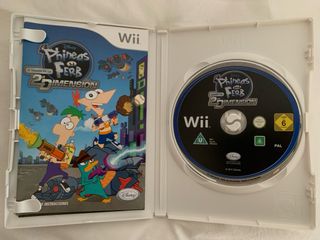 Juego de la Wii Phineas y Ferb: en la 2ª Dimensión