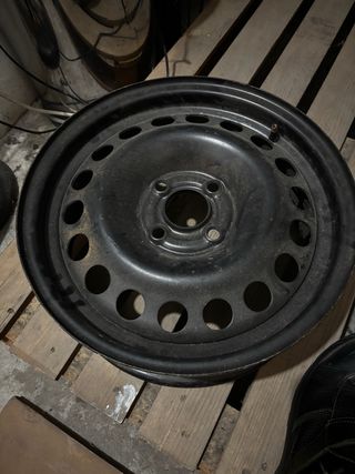 2 Llantas Acero 15 Opel Nuevas