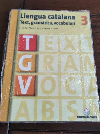 TGV 3. Llengua catalana 3 ESO