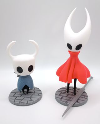 Hollow Knight & Hornet Videogames Figures 3D Print