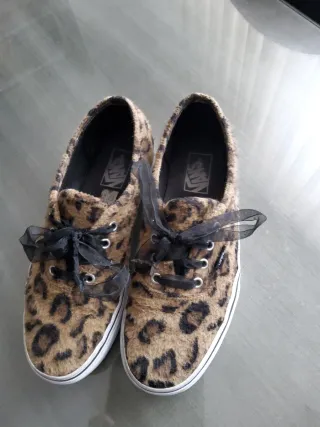 Zapatillas Vans Animal Print Talla 40.5