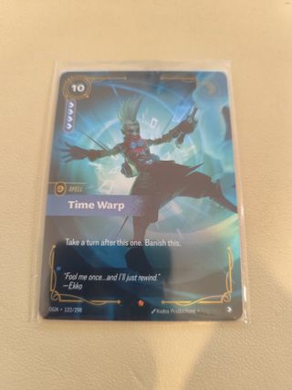 Time Warp - Carta Riftbound