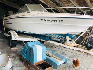Barco Florida V499 para restaurar Dos motores