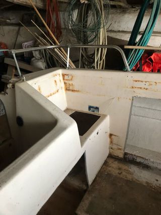 Barco Florida V499 para restaurar Dos motores