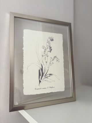 Cuadro Flores Vintage Minimalista