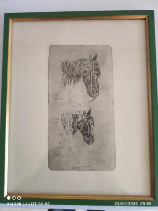 4 Antiche Stampe Macchiaioli