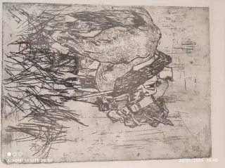 4 Antiche Stampe Macchiaioli