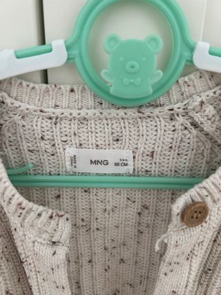 Conjunto peto y chaqueta bebé 3-6 meses (68cm)