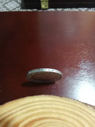 Moneda de una Corona Plata 925 año 1935