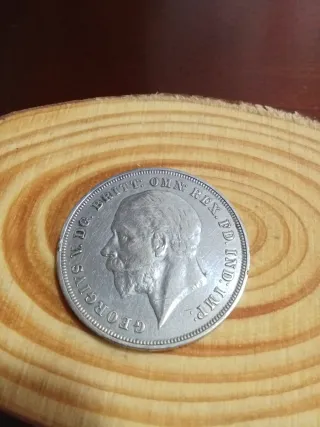 Moneda de una Corona Plata 925 año 1935